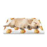 White Sandwiches Pattern Print Pet Cooling Mat Cover