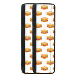 White Sandwiches Pattern Print Refrigerator Handle Covers