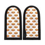 White Sandwiches Pattern Print Skillet Handle Cover