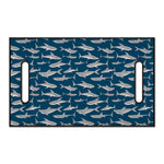 White Shark Pattern Print Golf Cart Seat Cover