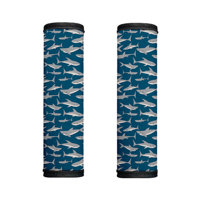 White Shark Pattern Print Handle Covers