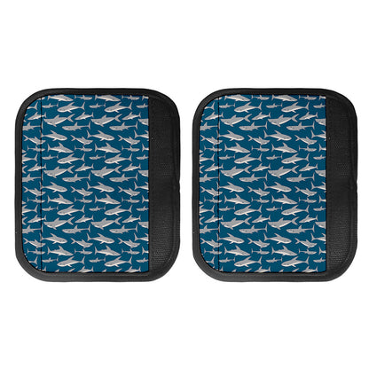 White Shark Pattern Print Handle Covers