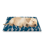 White Shark Pattern Print Pet Cooling Mat Cover