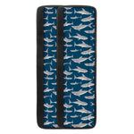 White Shark Pattern Print Refrigerator Handle Covers
