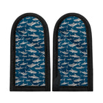 White Shark Pattern Print Skillet Handle Cover