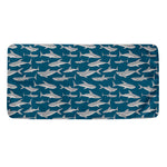 White Shark Pattern Print Towel