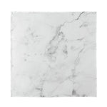 White Smoke Marble Print Silk Bandana