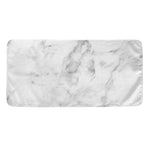 White Smoke Marble Print Towel