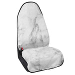 White Smoke Marble Print Waterproof Car Seat Cover
