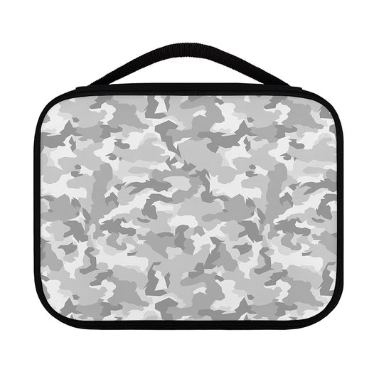 White Snow Camouflage Print Classic Bible Case