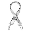 White Snow Camouflage Print Dog Seat Belt