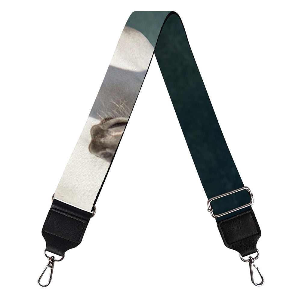White Stallion Horse Print Bag Strap