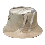 White Stallion Horse Print Bucket Hat