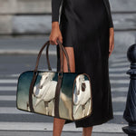 White Stallion Horse Print Duffle Bag