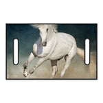 White Stallion Horse Print Golf Cart Seat Cover