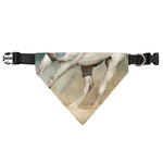 White Stallion Horse Print Over The Collar Dog Bandana