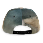 White Stallion Horse Print Snapback Cap