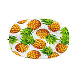 White Summer Pineapple Pattern Print Car Side Mirror Covers