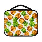 White Summer Pineapple Pattern Print Classic Bible Case