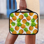 White Summer Pineapple Pattern Print Classic Bible Case