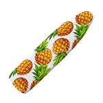 White Summer Pineapple Pattern Print Ironing Board Cover