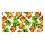 White Summer Pineapple Pattern Print Towel