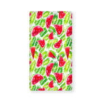 White Summer Watermelon Pattern Print Baby Crib Sheet