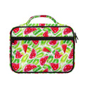 White Summer Watermelon Pattern Print Briefcase Bible Bag