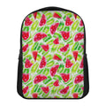 White Summer Watermelon Pattern Print Casual Backpack