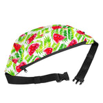 White Summer Watermelon Pattern Print Fanny Pack