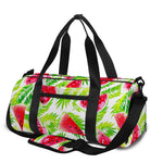 White Summer Watermelon Pattern Print Gym Bag