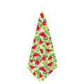 White Summer Watermelon Pattern Print Hand Towel