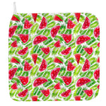 White Summer Watermelon Pattern Print Hand Towel
