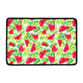 White Summer Watermelon Pattern Print Kitchen Mat