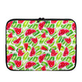 White Summer Watermelon Pattern Print Laptop Sleeve