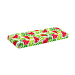 White Summer Watermelon Pattern Print Piano Keyboard Cover