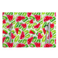 White Summer Watermelon Pattern Print Placemat