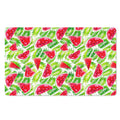 White Summer Watermelon Pattern Print Polyester Doormat