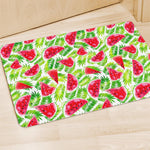 White Summer Watermelon Pattern Print Polyester Doormat
