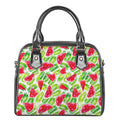 White Summer Watermelon Pattern Print Shoulder Handbag