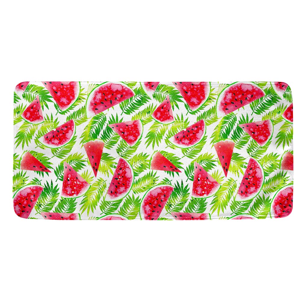 White Summer Watermelon Pattern Print Towel