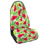 White Summer Watermelon Pattern Print Waterproof Car Seat Cover