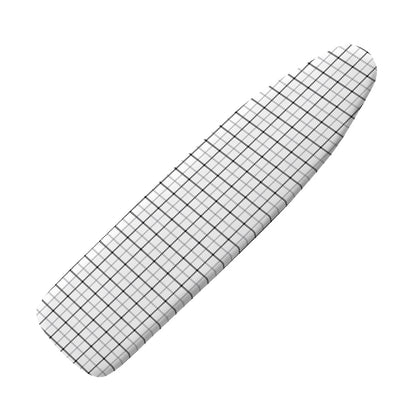 White Tattersall Pattern Print Ironing Board Cover