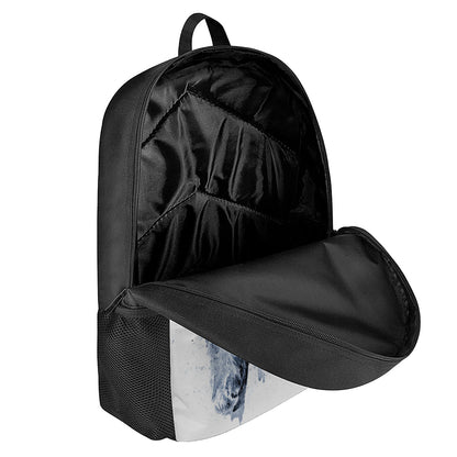 White Tiger Painting Print 17 Inch Backpack