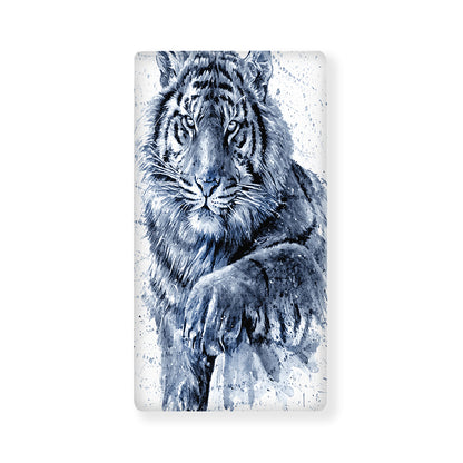 White Tiger Painting Print Baby Crib Sheet