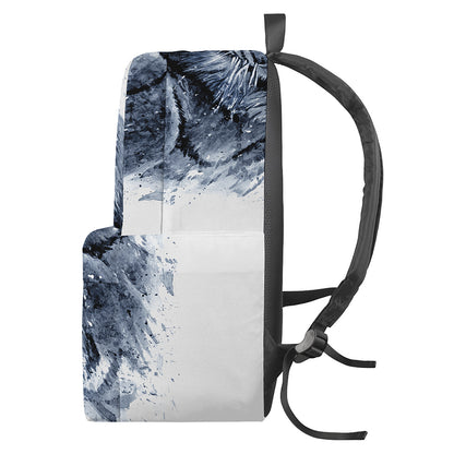 White Tiger Painting Print Backpack