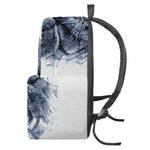 White Tiger Painting Print Backpack