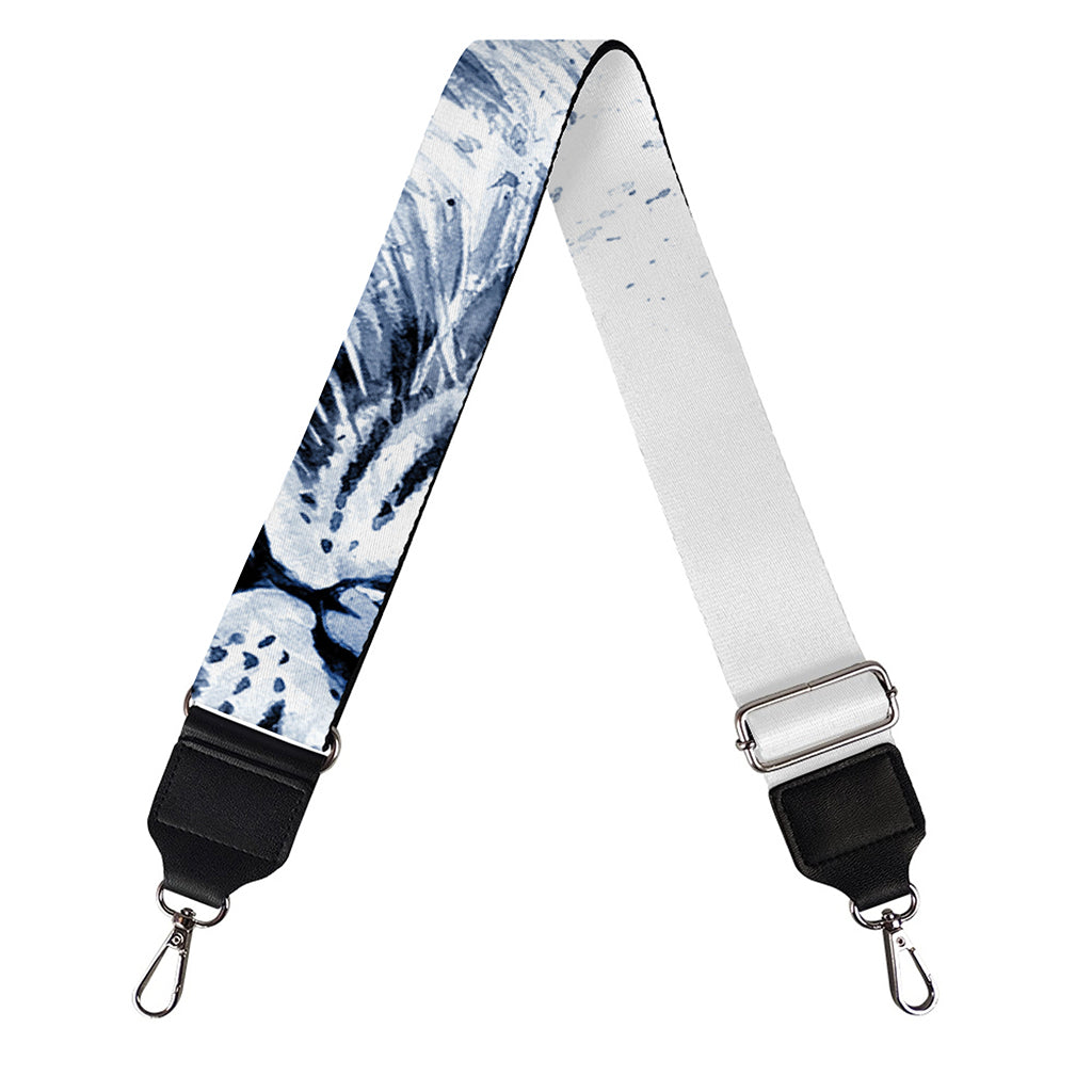 White Tiger Painting Print Bag Strap