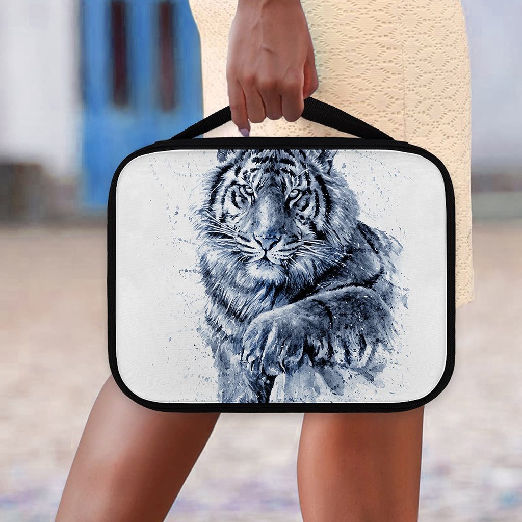 White Tiger Painting Print Classic Bible Case