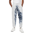 White Tiger Painting Print Cotton Sweatpants